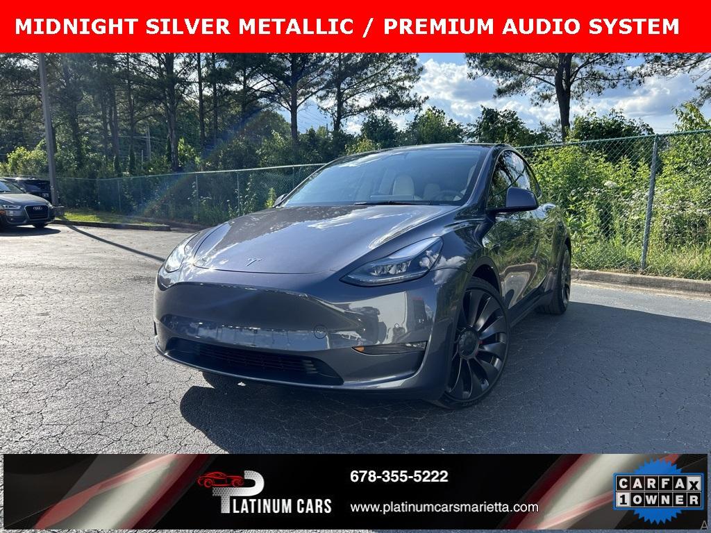 Used 2022 Tesla Model Y Performance For Sale (Sold) | Platinum Cars ...